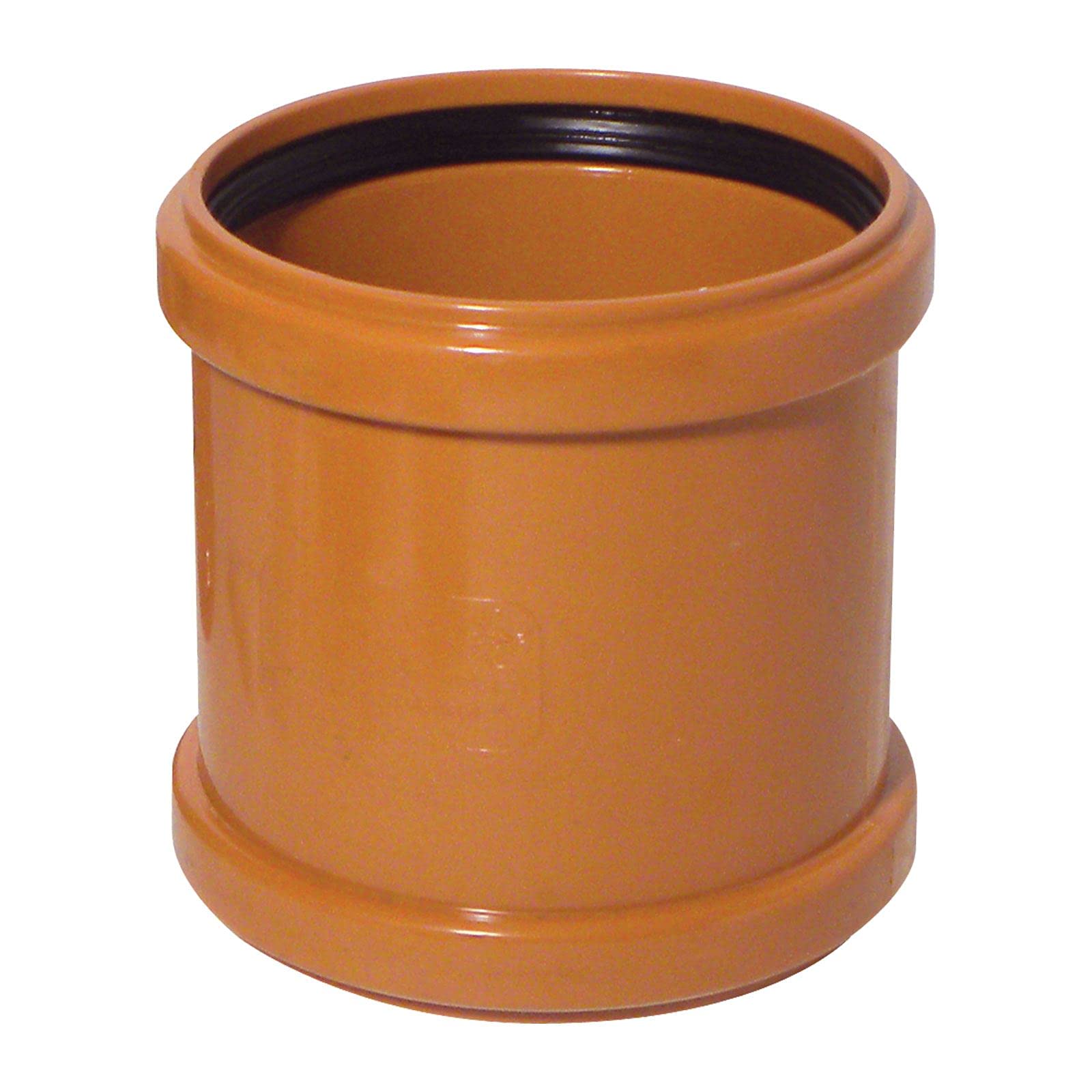 Coupler (Double Socket) 110mm Underground Drainage Pipe Fittings Bend Trap Gulley Socket Grid Coupler