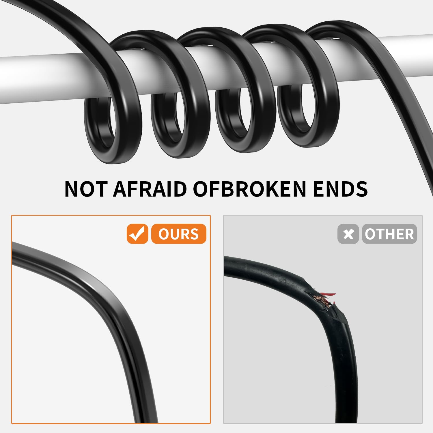 12AWG 2-przewodowy przewód elektryczny, 30,5 m, 2 x 3,31 mm², elastyczny kabel przedłużający o niskim napięciu PCW pokryty miedzią aluminiowy do oświetlenia samochodu, oświetlenia zewnętrznego