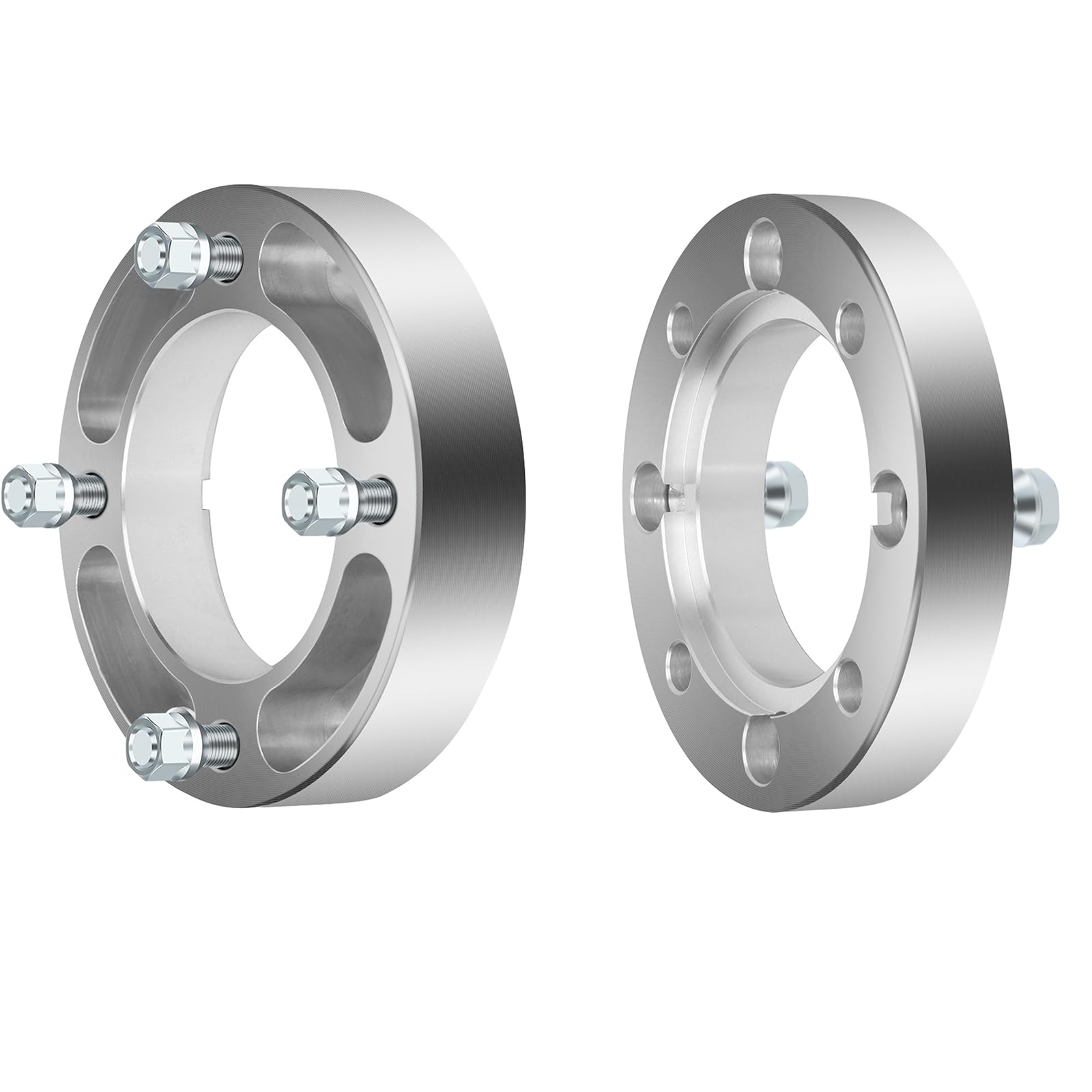 SCITOO 2Pcs 4x137 Wheel Spacers 1.5 inch for Honda/for Yamaha Silver