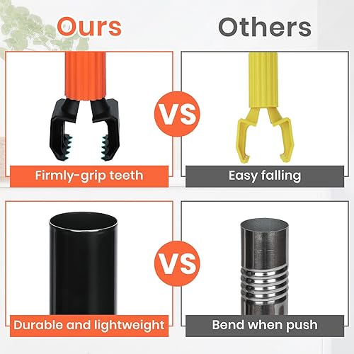 Miniatura 3 de Trapeador comercial, mopa industrial resistente de 58 pulgadas para limpieza de suelos, mopa húmeda de algodón con cuerda para el hogar, garaje,