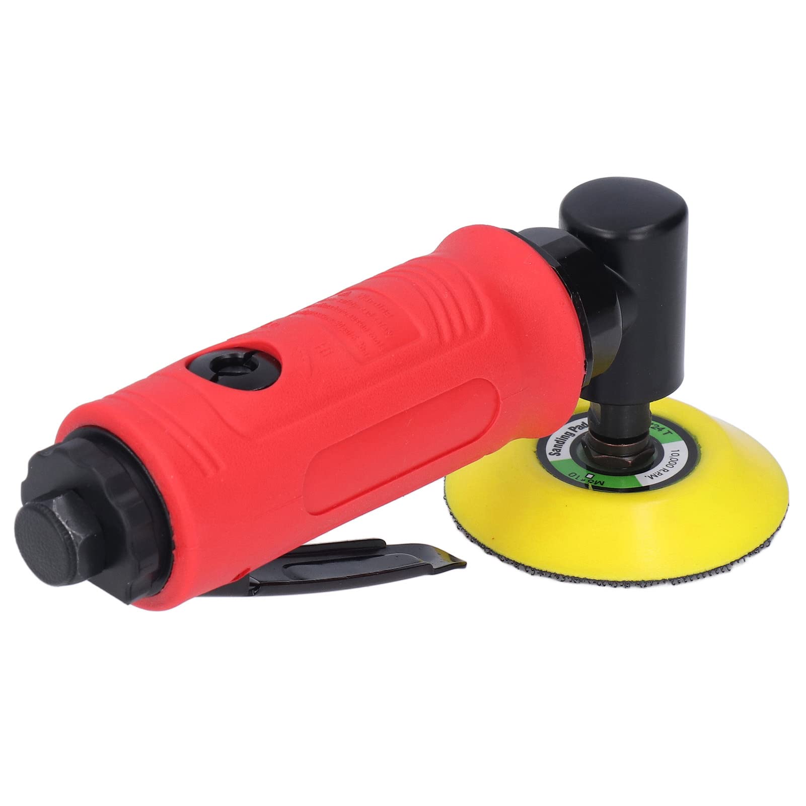 3in Disc Industrial Air Grinder 90° Right Angle Pneumatic Grinder 10000rpm Portable Efficient Zinc Alloy