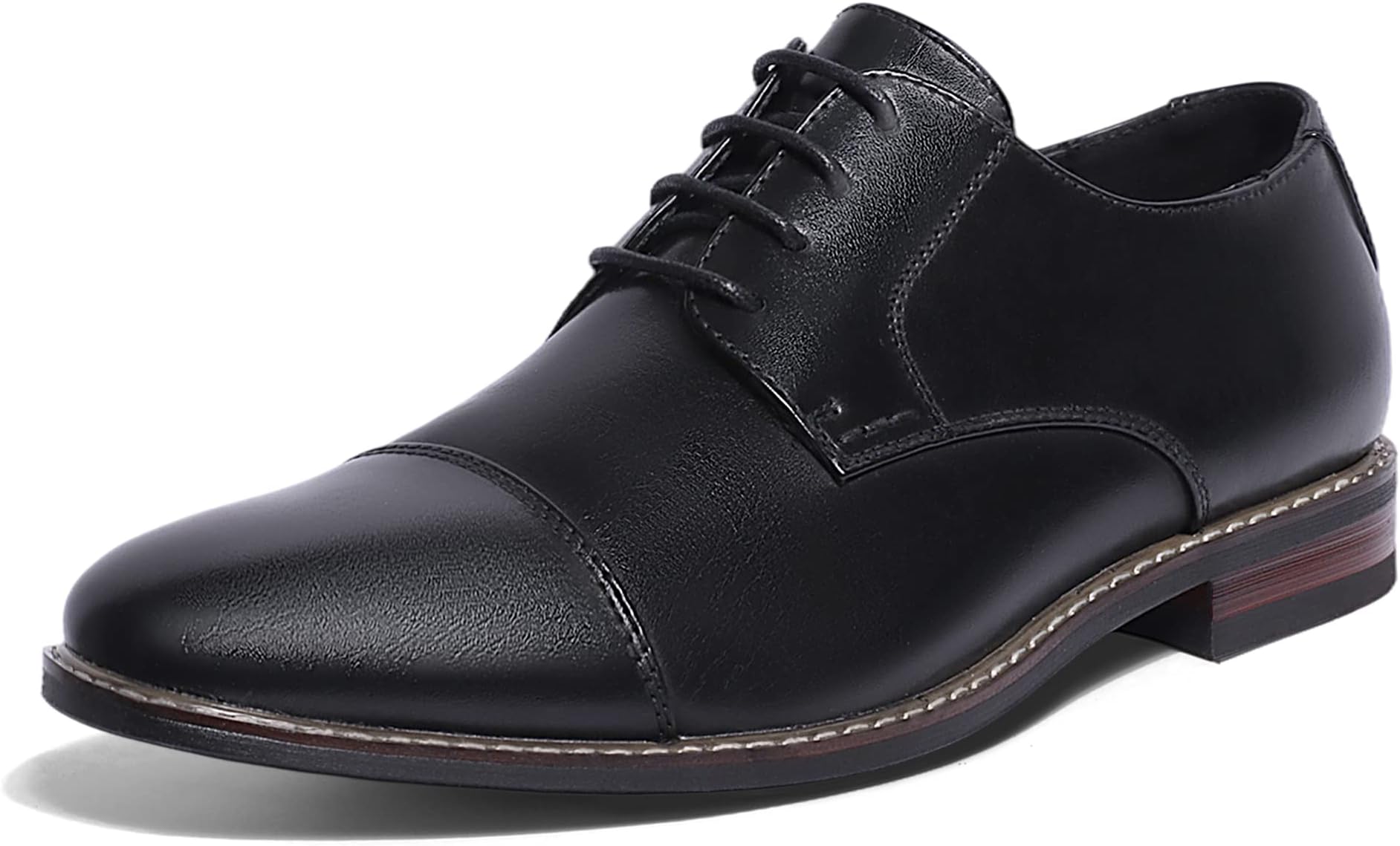 Mens Classic Cap Toe Dress Shoes Oxford for Office