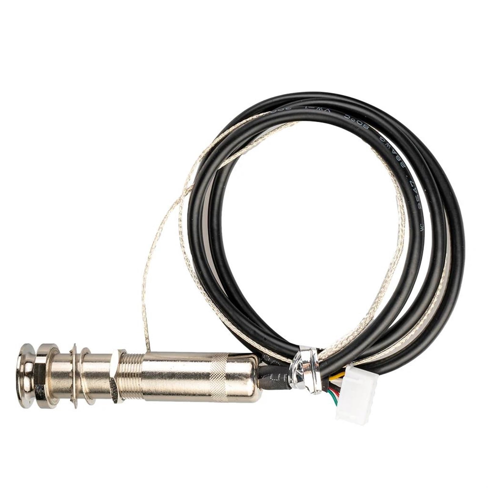 Pickup per strumenti ad arco Equalizzatore Pickup Per Chitarra Acustica Folk Sintonizzatore Amplificatore Pickup Piezoelettrico Con Jack Di Uscita Da 6,35 Mm