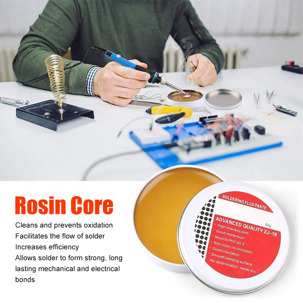 Pasta Saldante Stagno Senza Piombo - 2 Scatole Da 10g, Per Elettronica - Foto 7