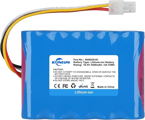 18,5V 3500mAh Li-ION Batterie de Remplacement pour Husqva KUNLUN
