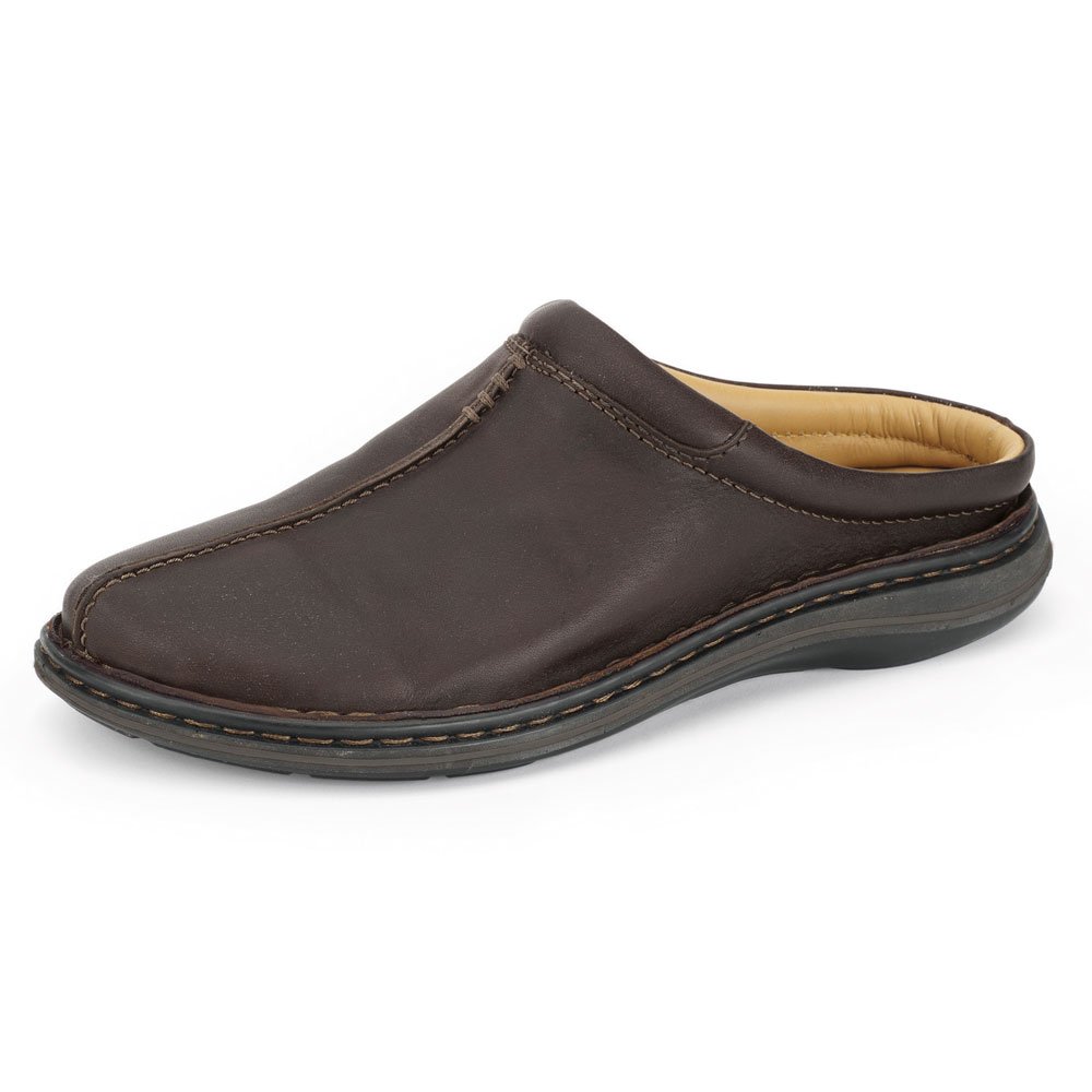 men's outdoor leather mules