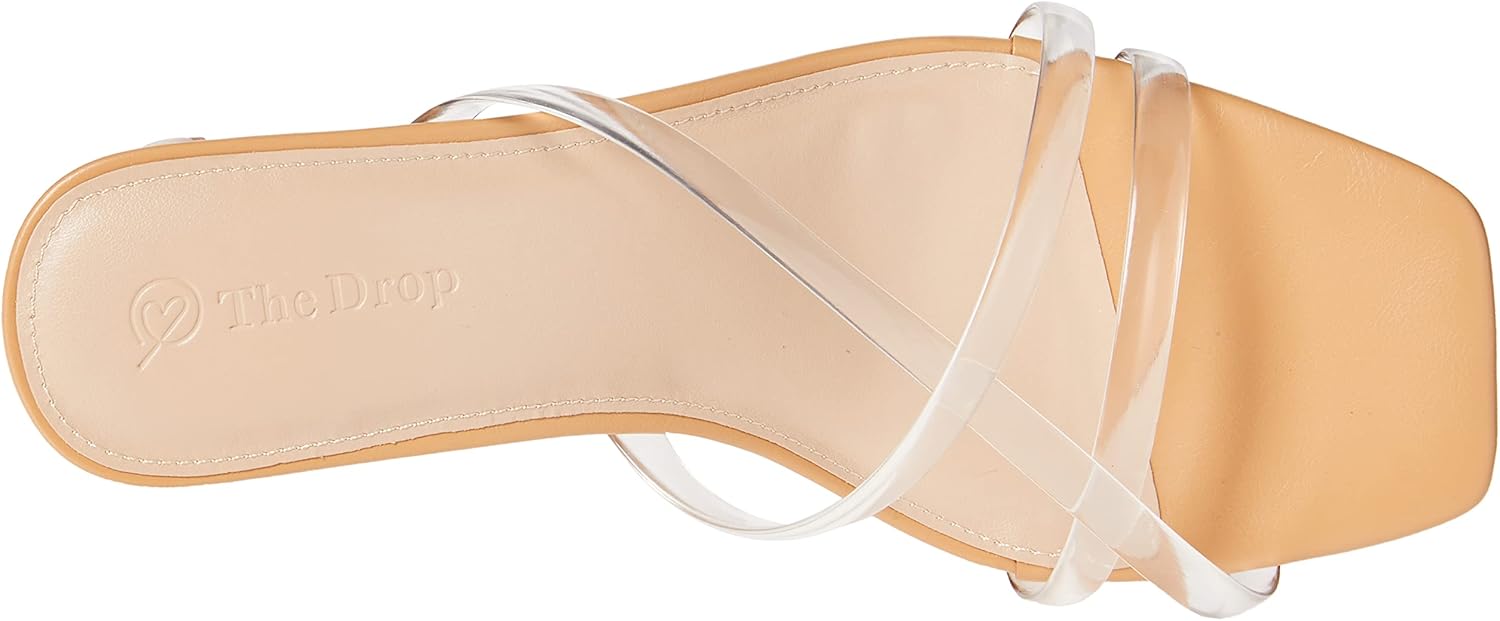 The Drop Women's Amelie Strappy Square Toe Heeled Sandal - Image 8