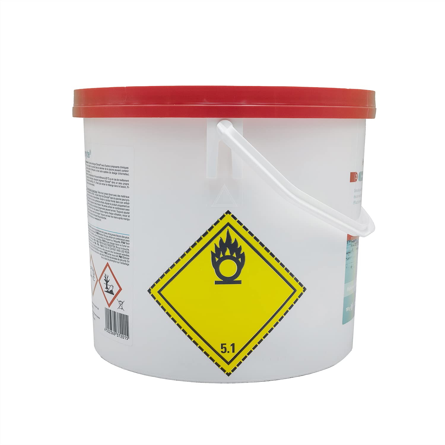 BAYROL CHLORYTE Granulés - 5kg | Chlore Choc Non Stabilisé - Désinfection Choc - Hypochlorite de Calcium à Dissolution Rapide + 10 Tests HPS OFFERTS 6 en 1