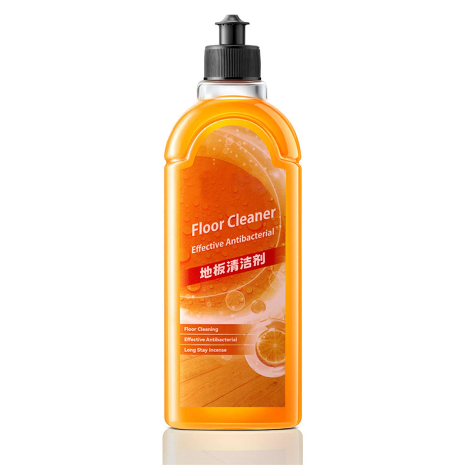 ALREMO Multi-Purpose Sweet Orange Fragrance Floor Cleaner, Multi-Surface Powerful Decontamination Floor Cleaner for Tiles, Hardwood, Laminate Floors (Orange)