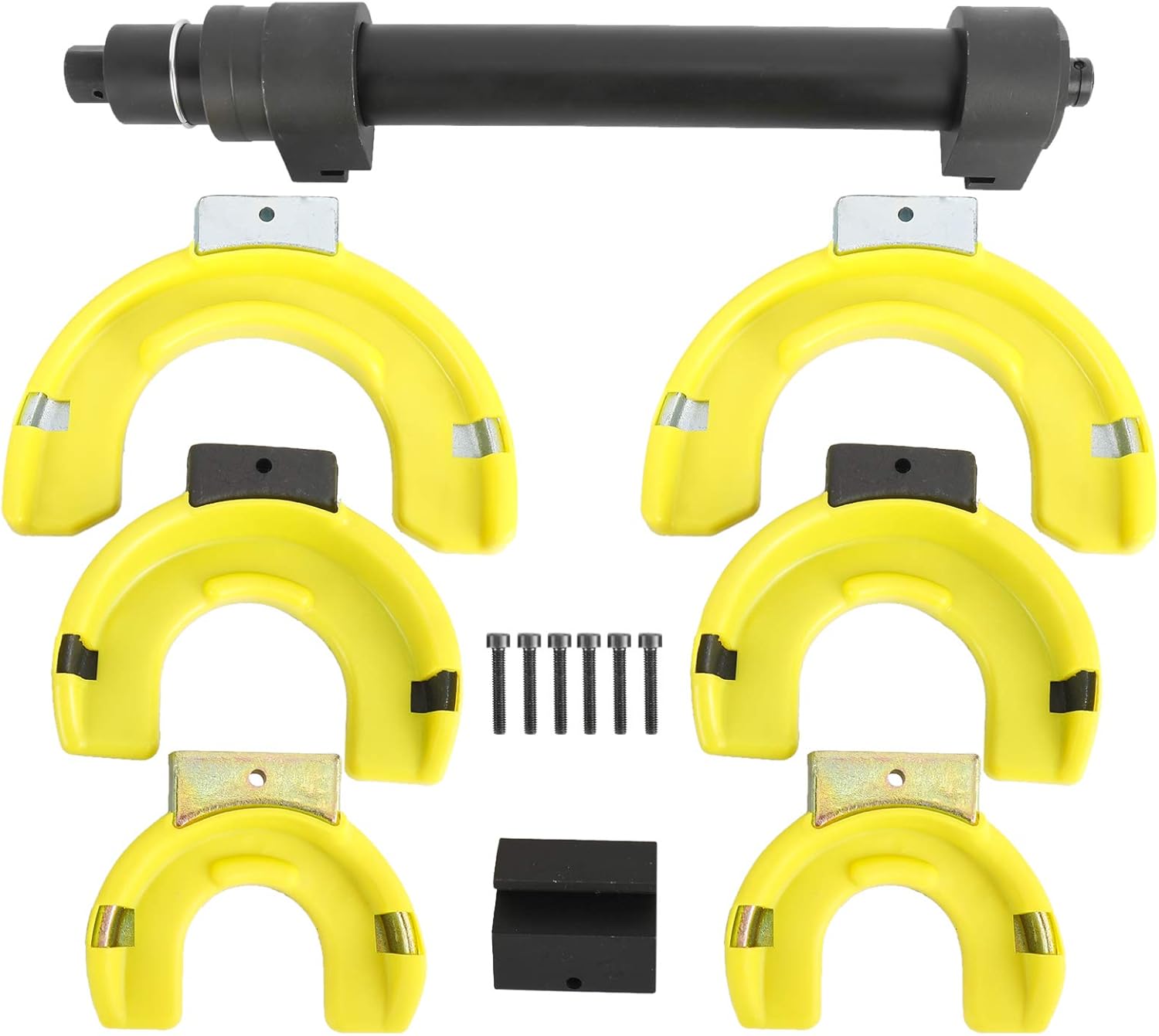 Universal Macpherson Strut Spring Compressor Interchangeable Fork Coil Extractor Set