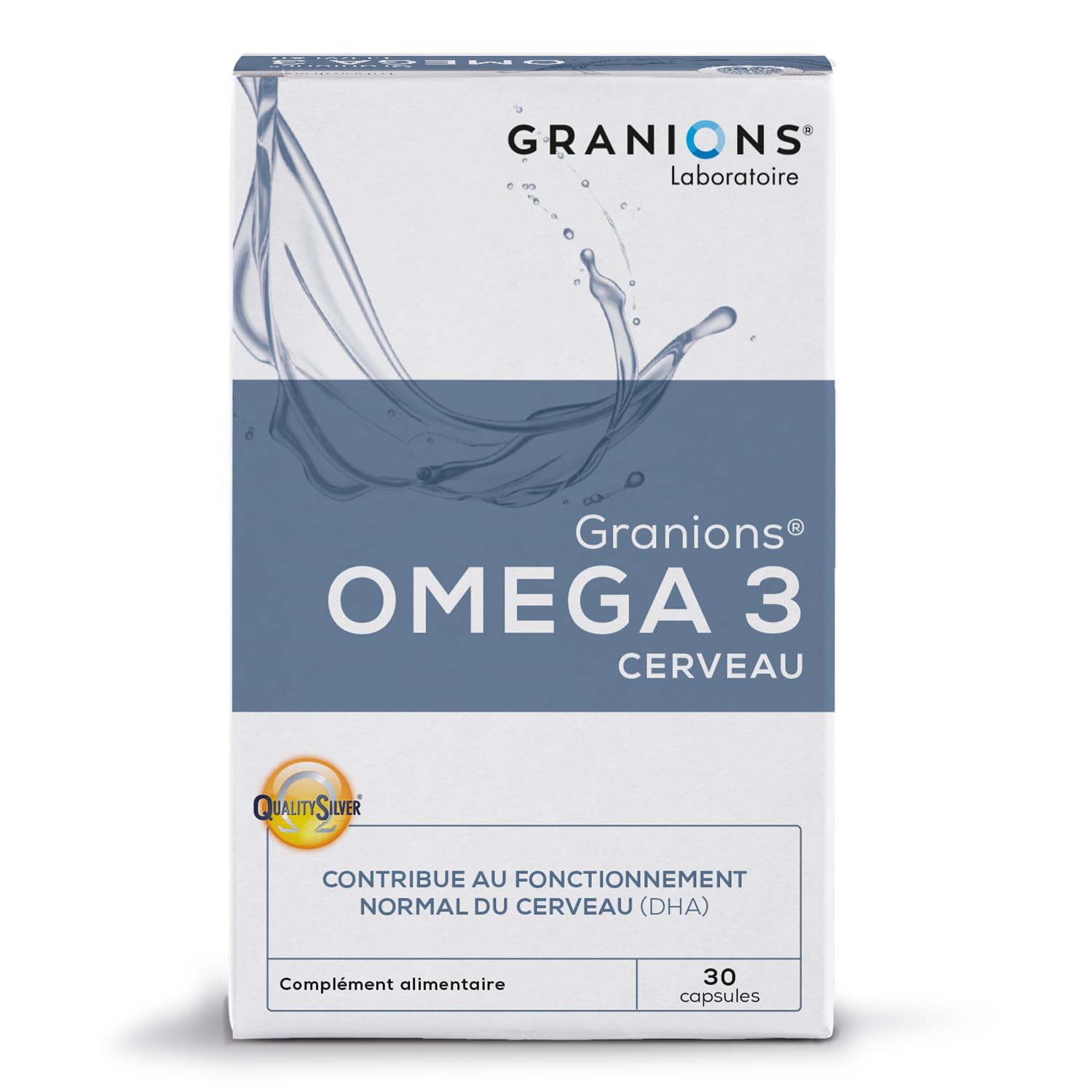 Granions Omega 3 for Brain Health Supports Healthy Brain Function, 40 g