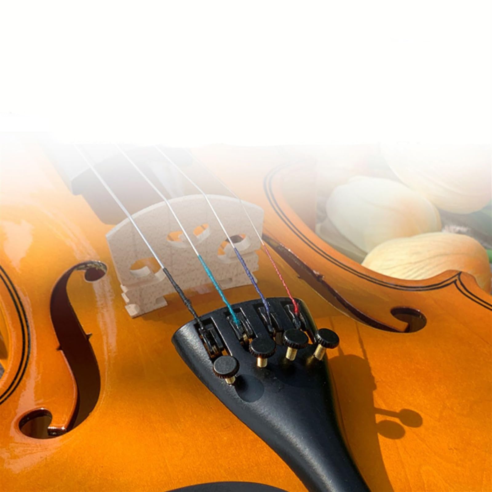 Violine Set Komplettes Violin-Übungsset für Anfänger und Erwachsene (Color : 1/4)