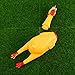 UEETEK Shrilling Huhn Spielzeug,Glabrious Drücken Schreiend Hähnchen Spielzeug Hund Spielzeug zum Spaß, 34 * 7,5 cm (L * B)
