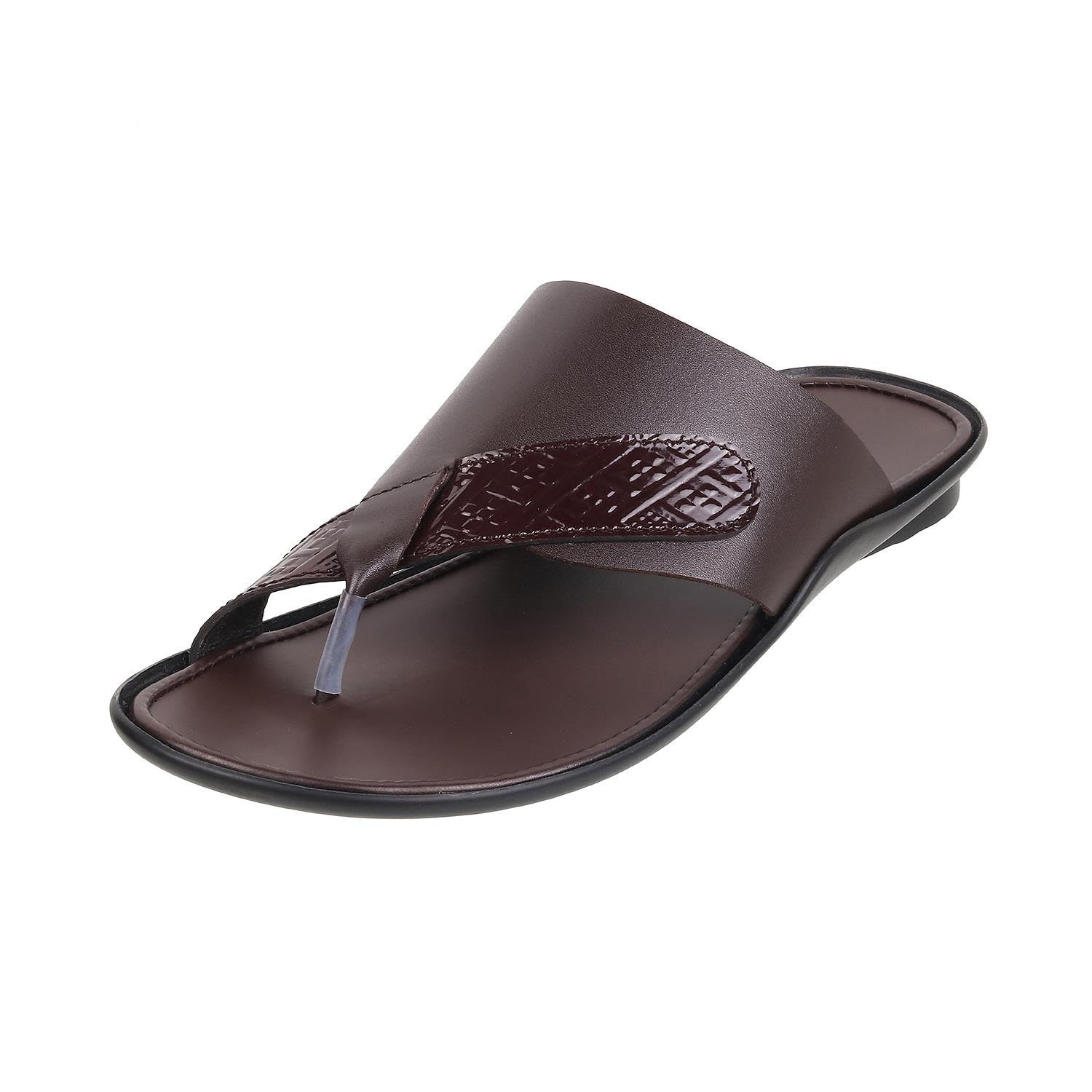 Metro Men Brown Synthetic Leather Chappal UK/8 EU/42 (16-813) (B0CPTFSQHB) Amazon Price History, Amazon Price Tracker