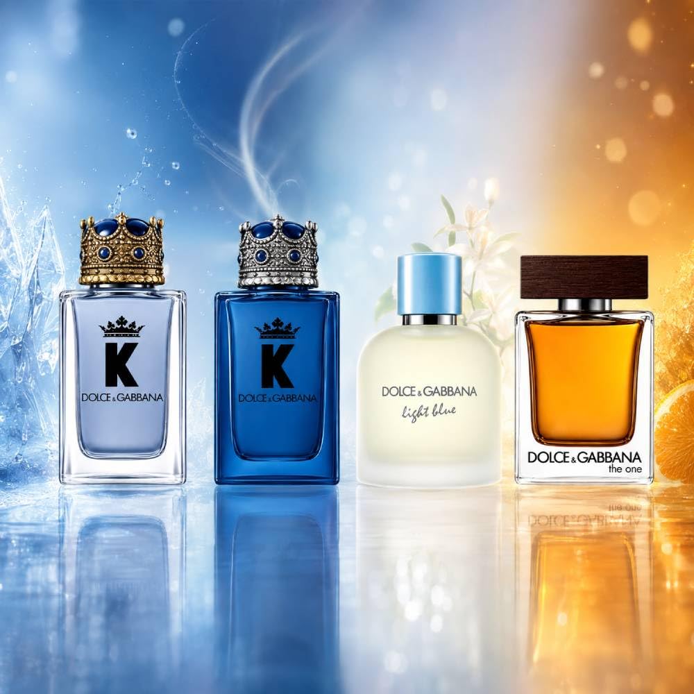 D&G Men Mini Set 4 x 5 ml (K By D&G für den täglichen Gebrauch, praktisches Format