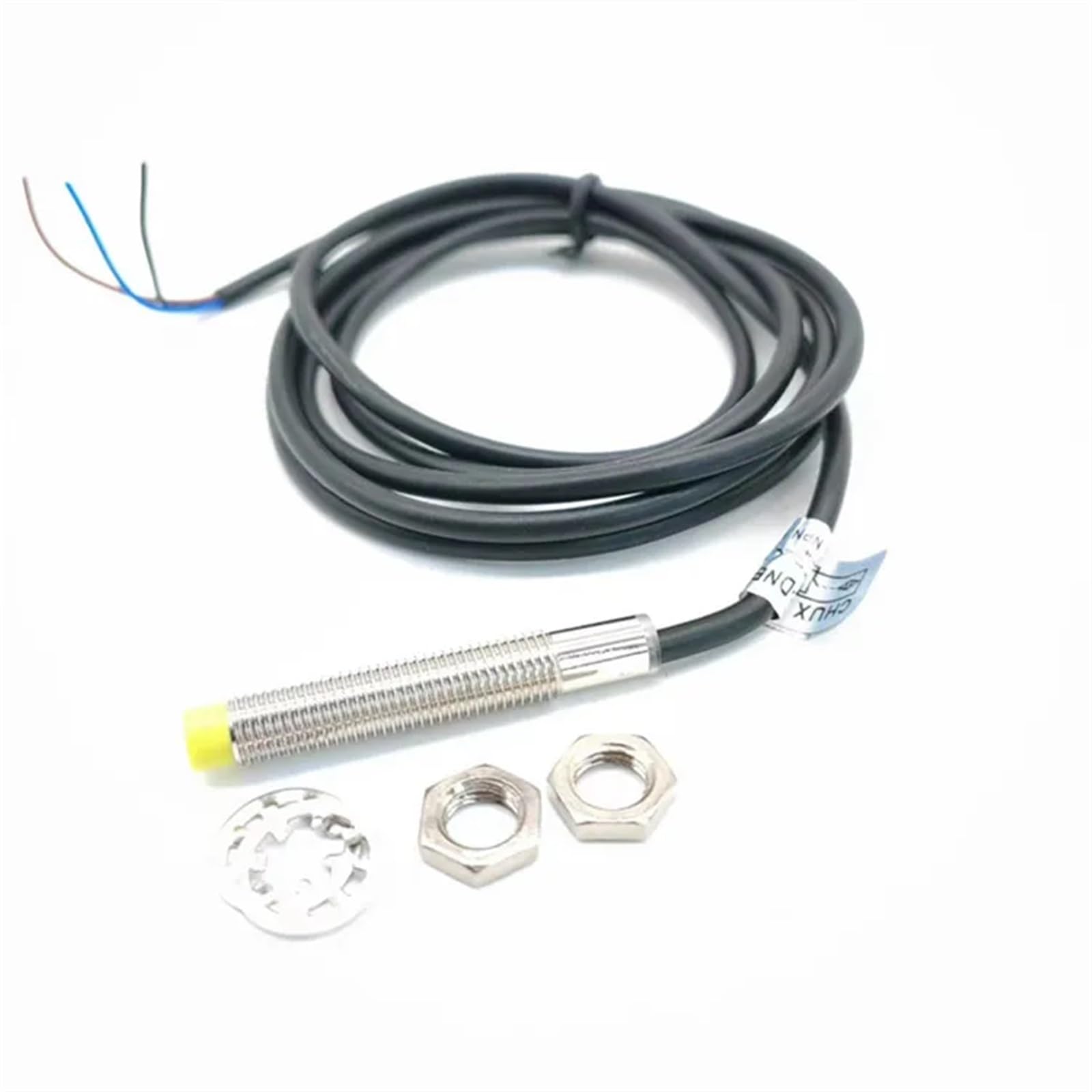 Interruttore sensore di prossimità induttivo PNP NPN M8 2mm Distanza 5V 24VDC IM8-2-DPA/DPB Sensore Movimento Automatico a Cilindro(PNP,NO-5V)