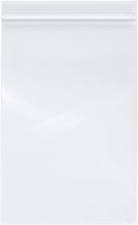 Plymor Industrial Duty Plastic Reclosable Zipper Bags, 6 Mil, 6" x 9" (Pack of 100)