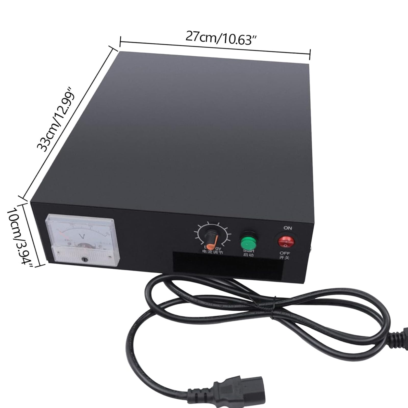 NGARY Sigillo fotosensibile Digitale, creatore di sigilli per timbri Flash 2200J con 10 Ingranaggi di Regolazione dell'energia, per Realizzare francobolli turistici Personalizzati