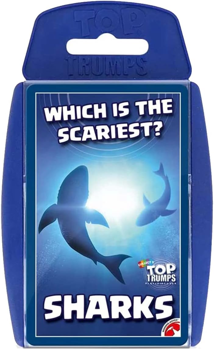 Top Trumps Sharks Card Game for 3 to 99 years