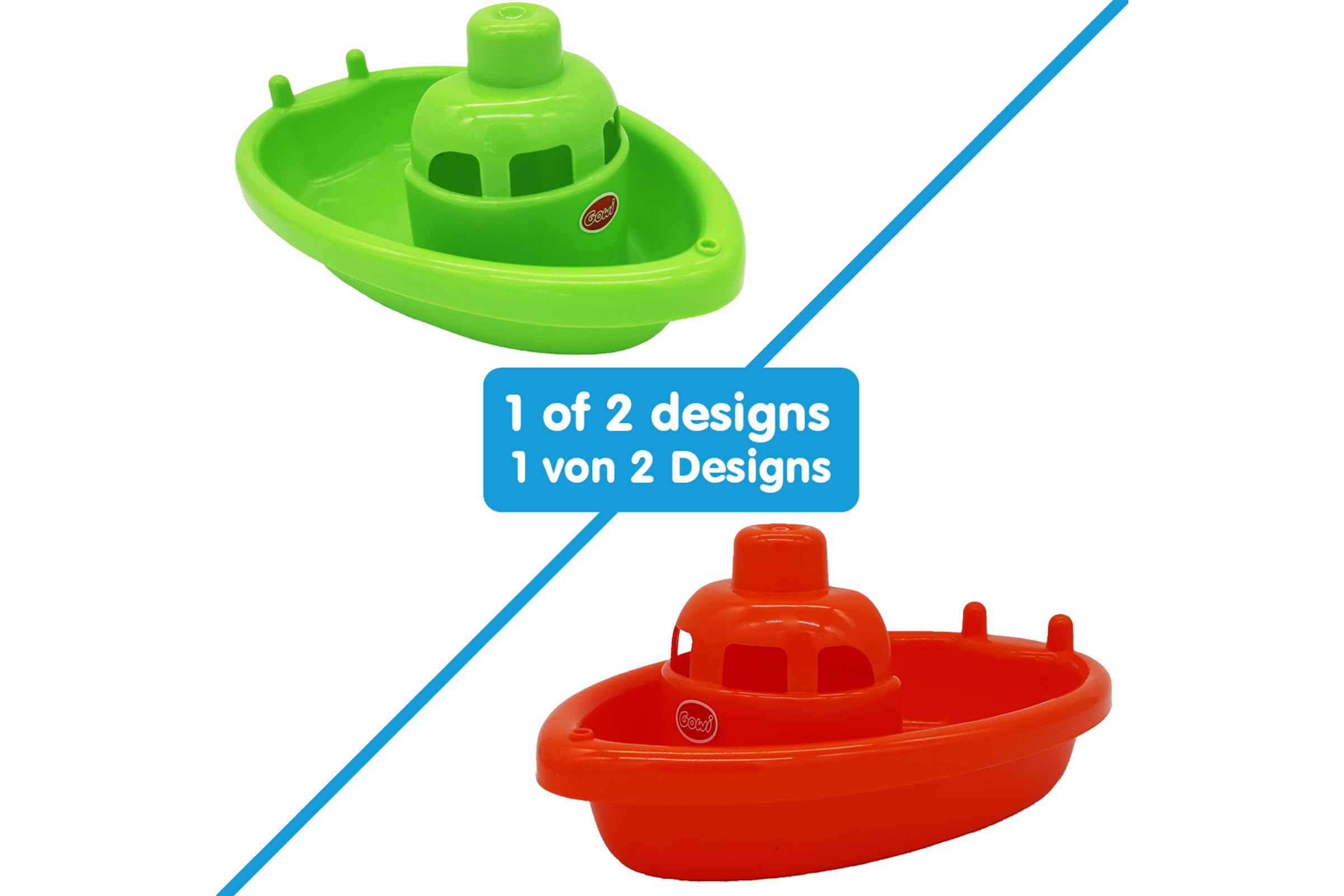 GOWI Badewannen Wassermühle Spielzeug - Buntes Wasser-Spielset 40x20x14 Cm Mit Saugnäpfen Für Kinder