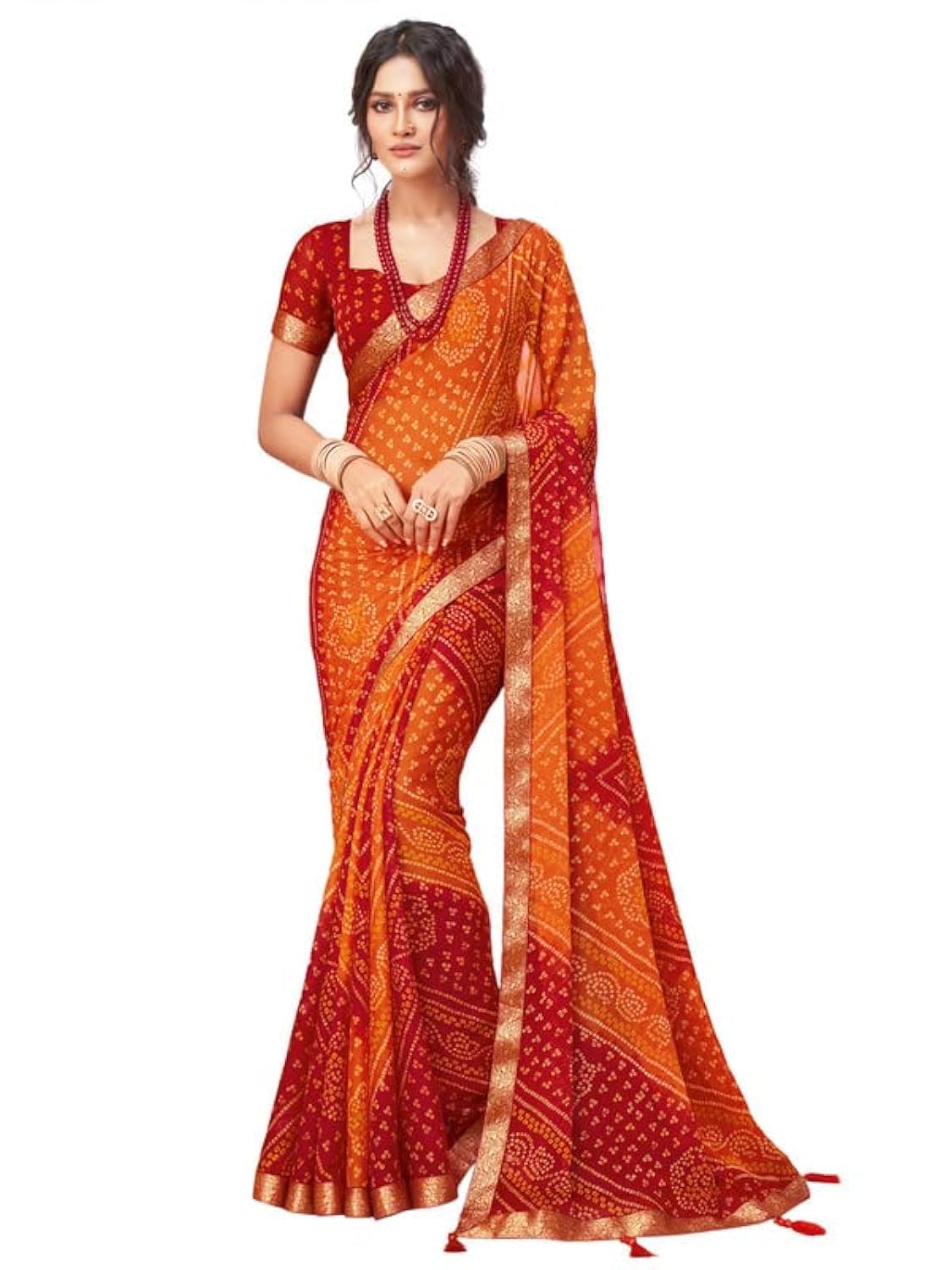 SIRILwomens 3728s2626-p Saree (pack of 1)