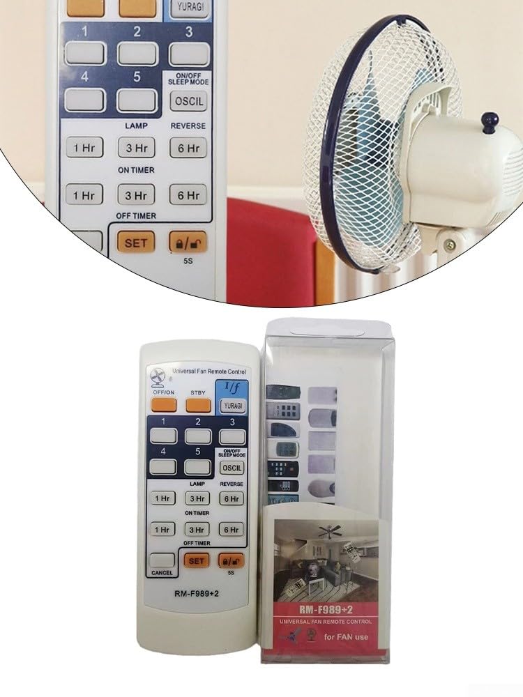 for GENERAL Electric Fan Remote Control Replacement, Electric Fan Remote Controller, Air Conditioner Remote Control Replacement, For Various Electric Fans