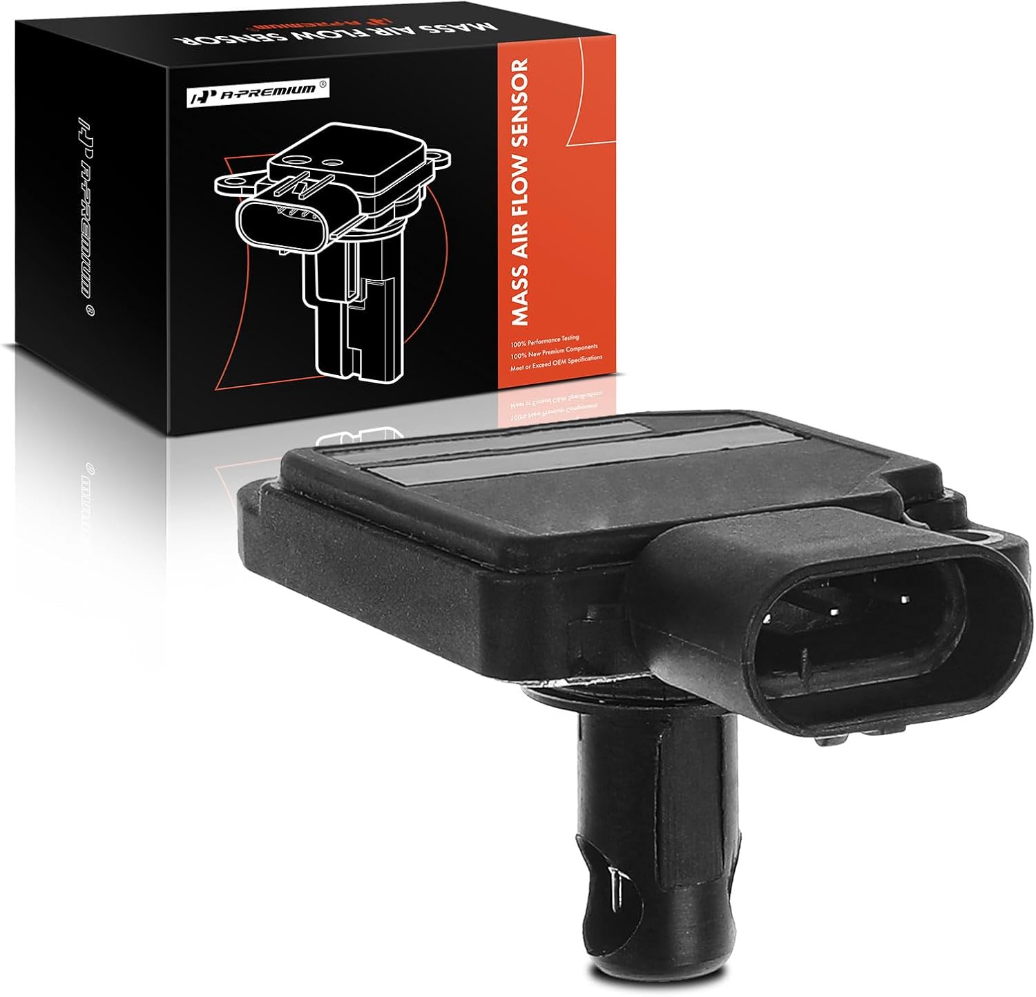 A-Premium Mass Air Flow Sensor Compatible with Chevrolet Camaro Lumina Monte Carlo & Buick Regal Riviera LeSabre Park Avenue & Oldsmobile & Pontiac
