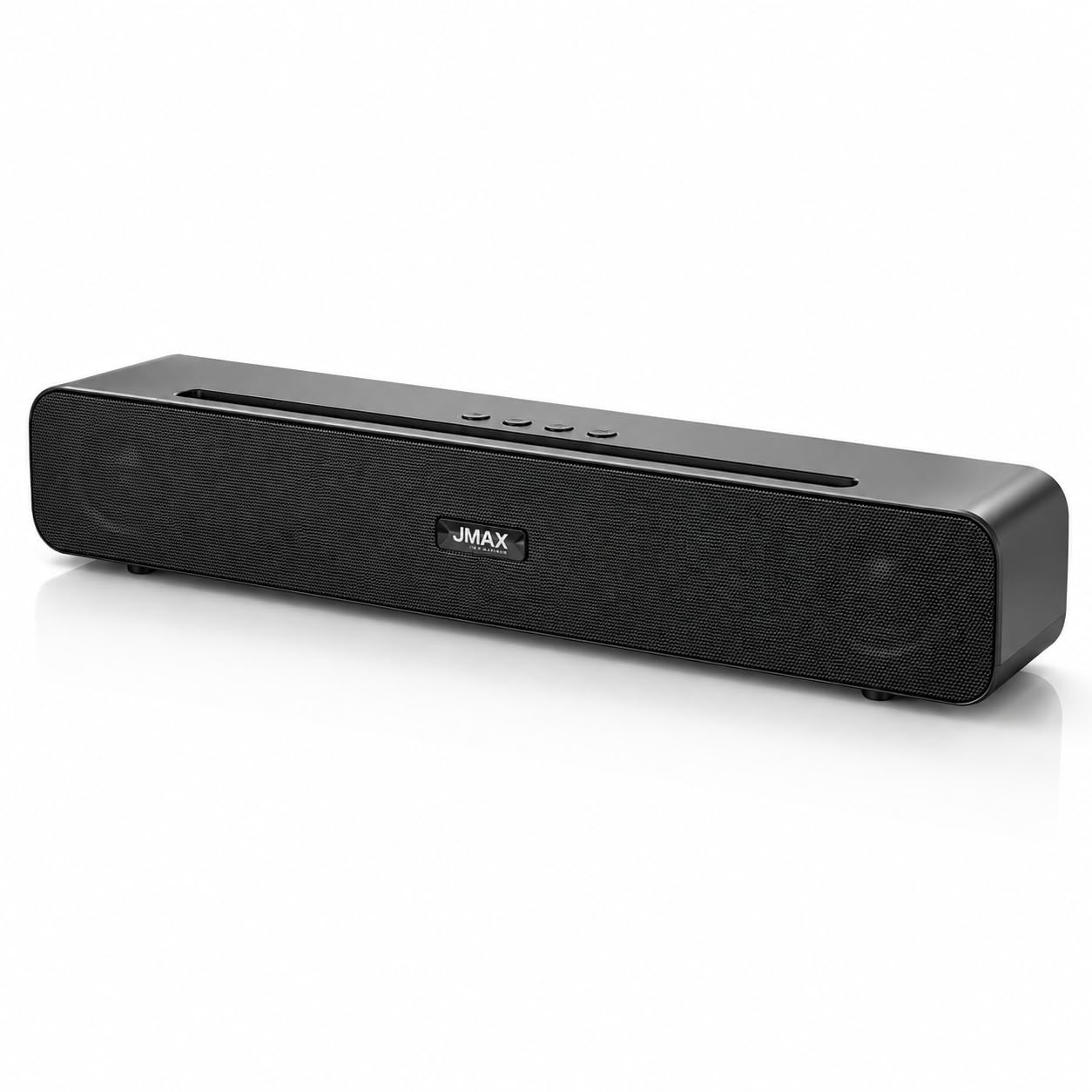 Jmax A101 Wireless Bluetooth Soundbar Speaker | 20W Portable Speaker with 1500mAh Battery | Bluetooth 5.0 | USB, Micro SD & FM Radio | Built-in Phone Stand | Plug & Play-image-44