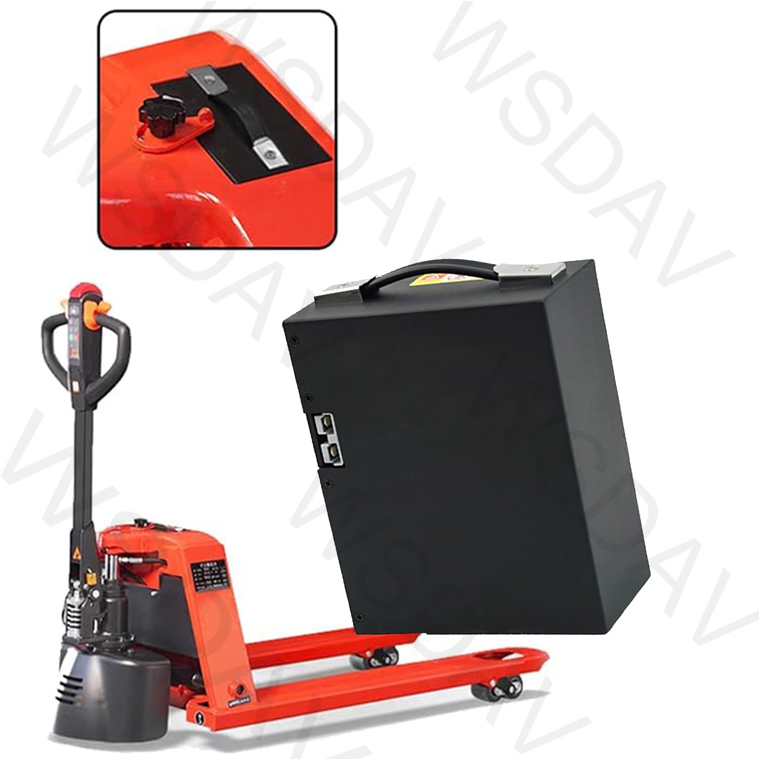 Batería de 24 V y 25 Ah para transpaleta eléctrica