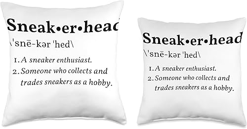 Miniatura 3 de Sneakerhead Definition Almohada de 16 x 16 pulgadas, multicolor