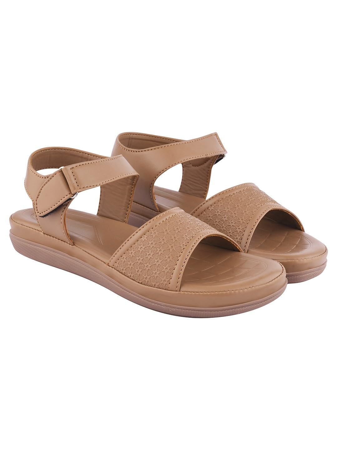 Women's Flat Sandals Stylish Comfortable Slip-On Open Toe Casual Flats for Daily Travel & Beach Festive Summer & Party Footwear-image-35
