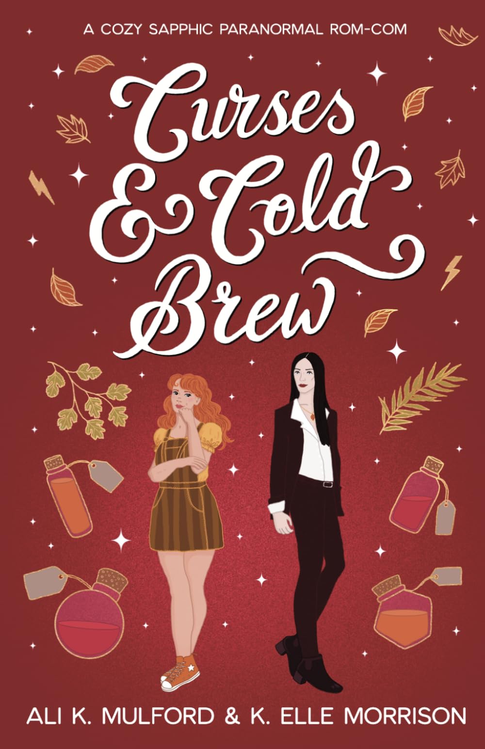 Curses & Cold Brew: A cozy sapphic paranormal rom-com: 2 (Maple Hollow)