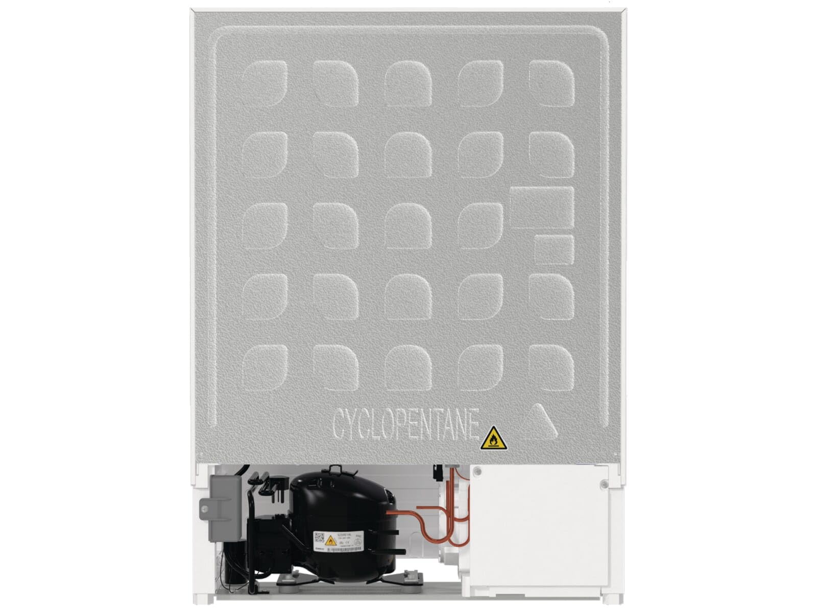 Gorenje RIU609EA1 lodówka stołowa do zabudowy/88 nisz/zawias drzwiowy stały/EEK E/138 litrów/SuperCool/cyfrowy wskaźnik temperatury/oświetlenie LED/wymienne zawiasy drzwiowe/wys. x szer. x gł.: 81,8 x
