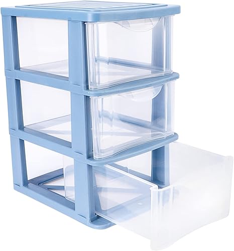 Cajones organizadores de cajones rosas para escritorio de oficina y organización del hogar