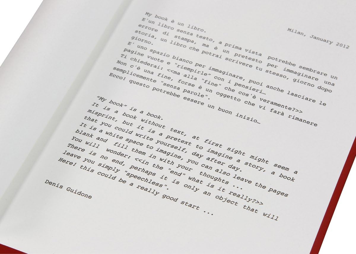 NAVA Design My Book, Red (NAMY320R)