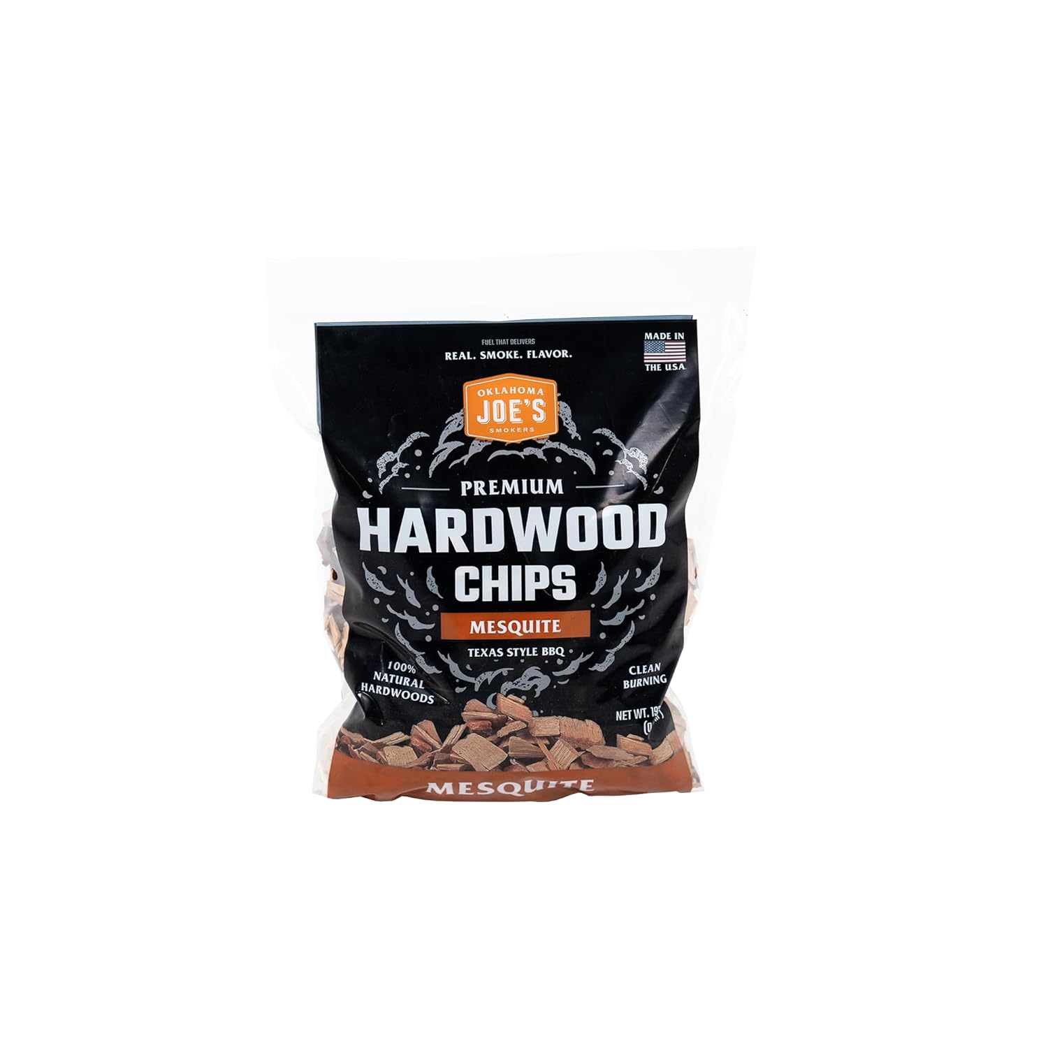 Oklahoma Joe's Mesquite Wood Chips, 192 cu in - Natural Hardwood Smoking Chips for Bold BBQ Flavor