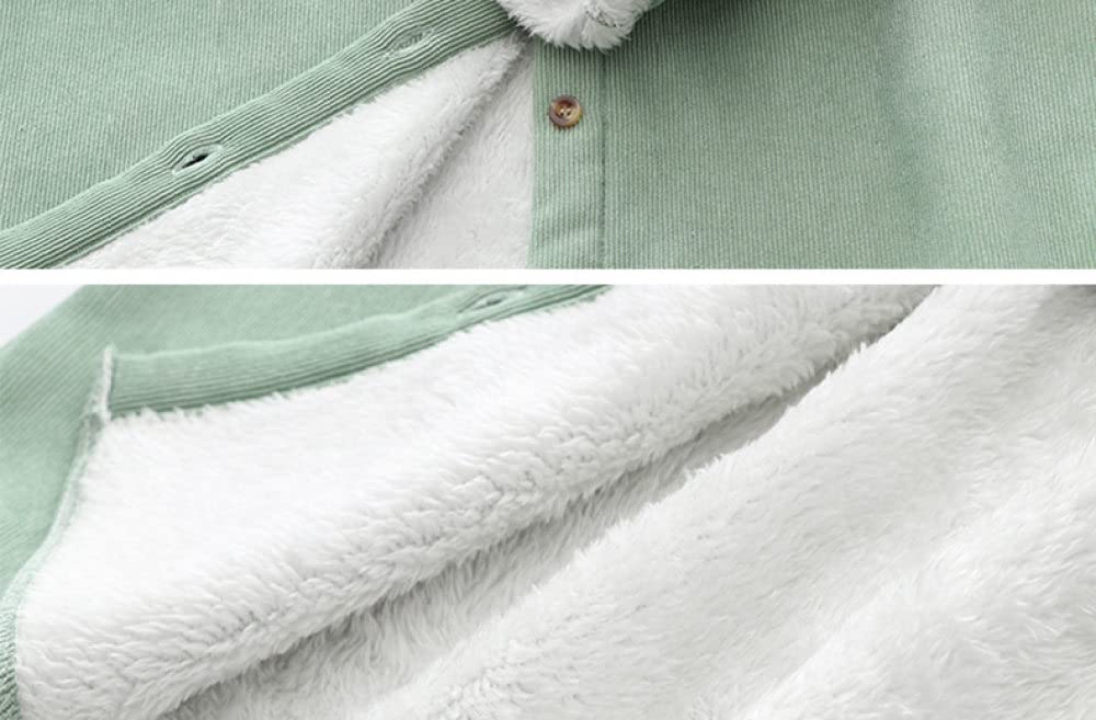 Damen Bluse,Damen-Cordsamt-Revers-Hemden Langarm-Hemden Teddy-Fleece-Hemden Einfache Einfarbige Weiße Hemden Herbst Und Winter Lockere Warme Mäntel Elegante Damenoberteile