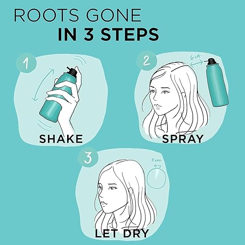 Vista 57 de Tinte cubre raíces L 'Oreal Paris Cabello Color , Total 1, Marrón medio