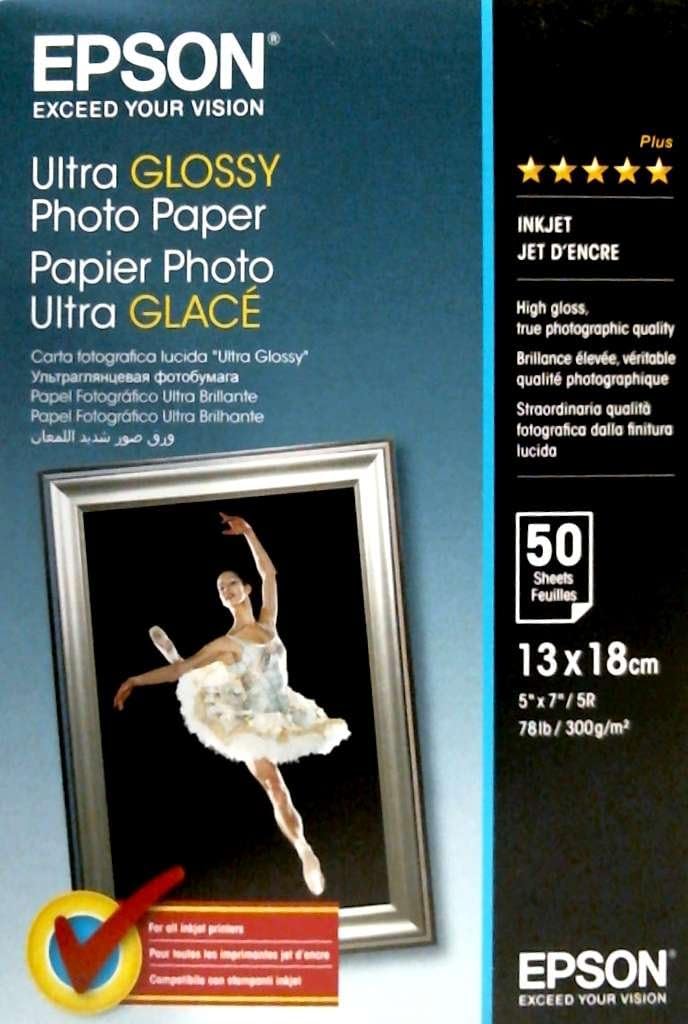Paper Photo Ultra 13X18 50 Sheets 300 Gramms, 235A001