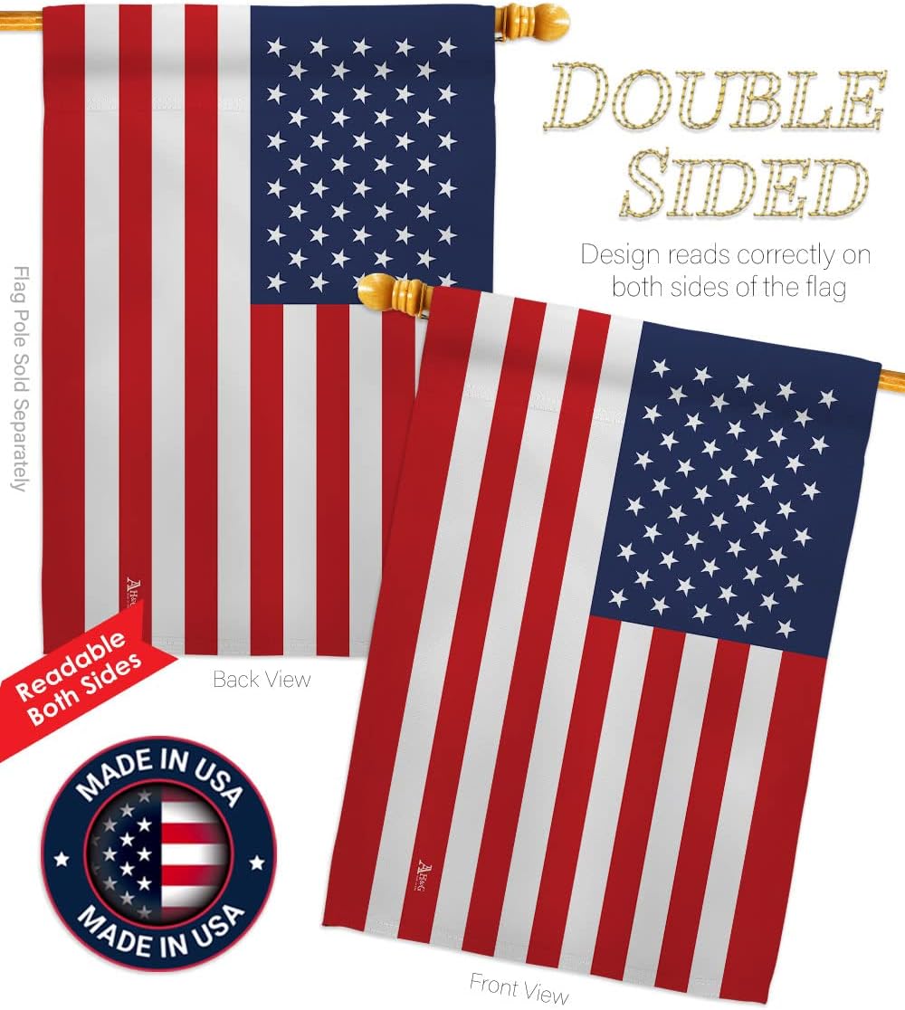 Juneteenth House Flag - Black History Jubilee Days African Americans Independence Day - Decoration Banner Small Garden Yard Gift Double-Sided Made in USA 28 X 40