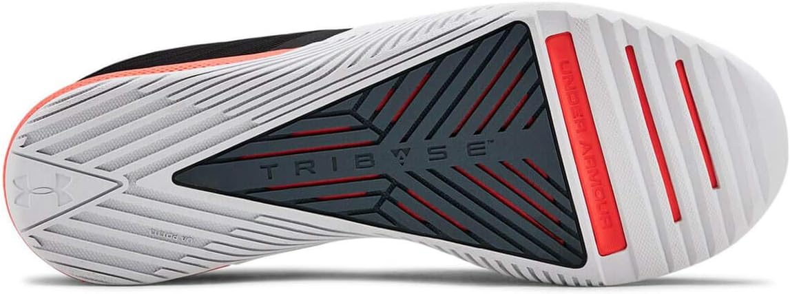 Under Armour Men's Tribase Thrive Cross Trainer 12 Black//Beta Red