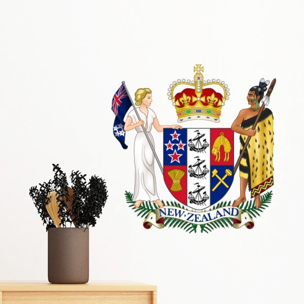 Sticker Océanie Nouvelle-Zélande pour Créer une Ambiance Voyage dans la Chambre