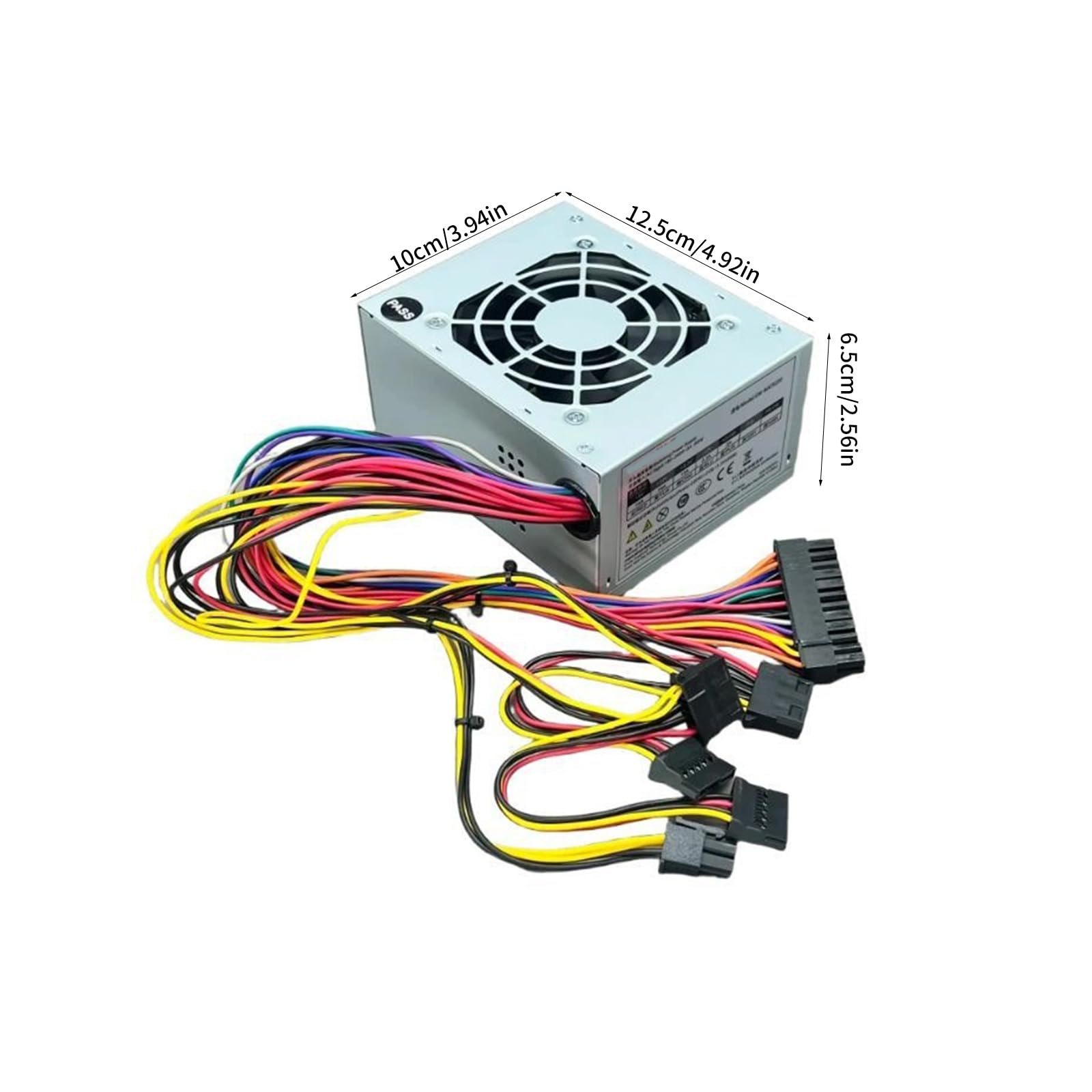 Affidabile Alimentatore per Computer MATX250 da 250 W per Case Piccole Dimensioni e Dotato funzioni Sicurezza Termica Alimentatore ITX