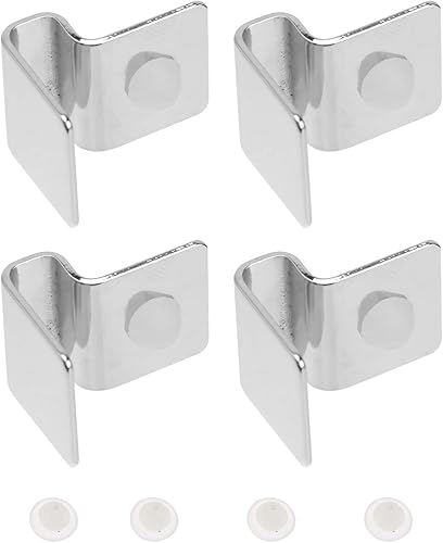 4 clips de tapa de acuario para acuario, cubierta de vidrio para acuario, abrazaderas de soporte de acrílico transparente, accesorios para peceras