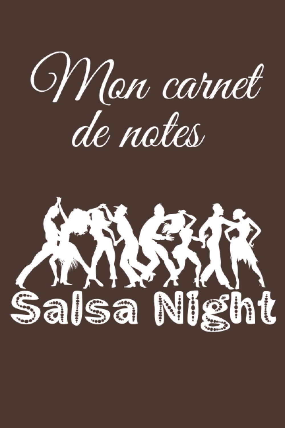 Carnet de notes Salsa Night : le cahier idéal pour passionnés de danse