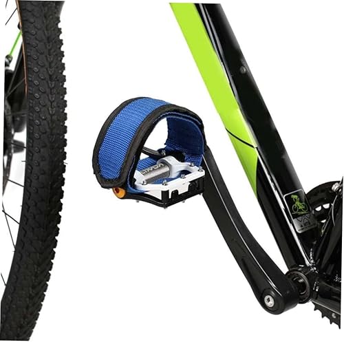 Miniatura 8 de INOOMP 2 pares de pedales de MTB cinta antideslizante correas de pedal de bicicleta cinta de pedal de bicicleta correas de dedo del pie Bicicletas