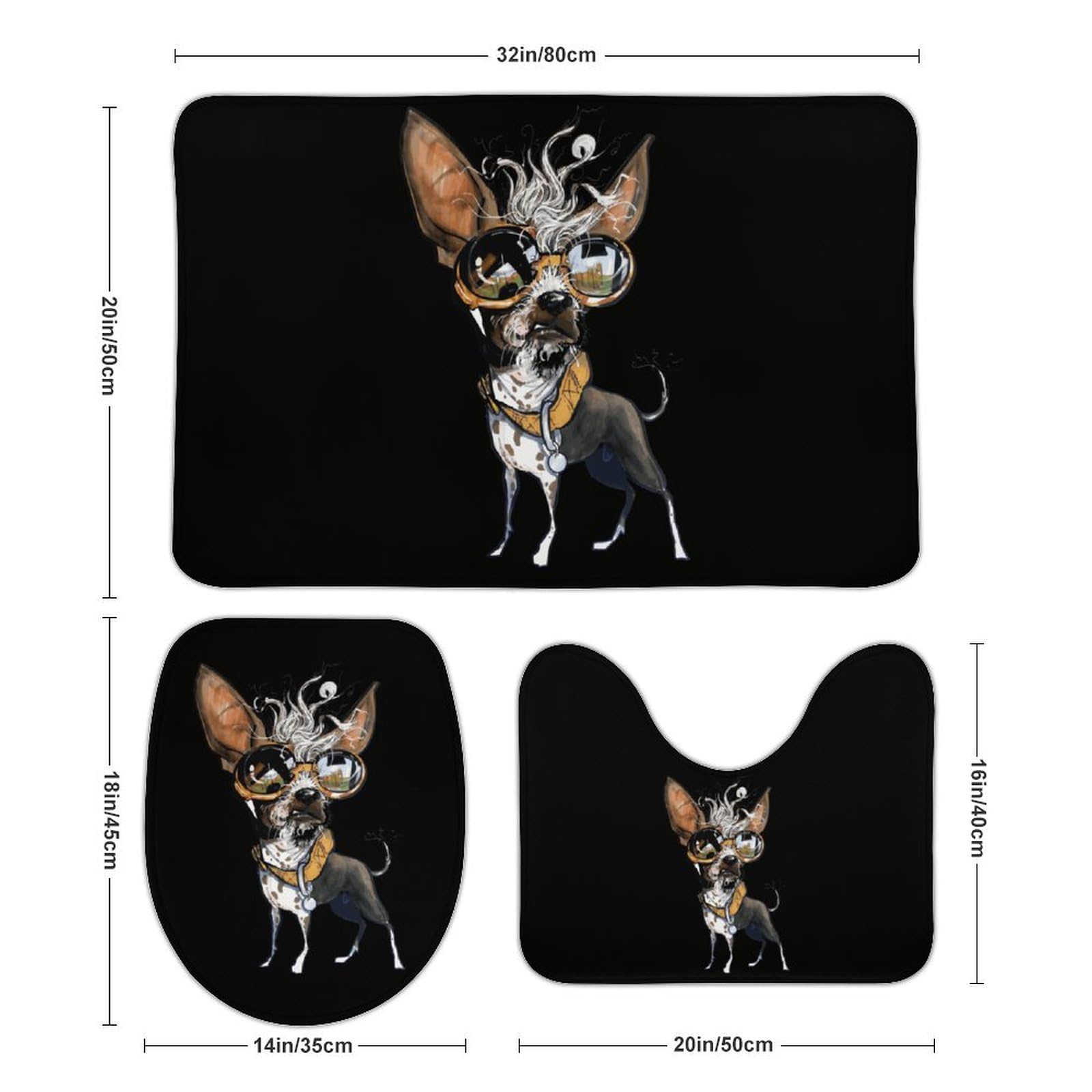 Amazon.co.jp: スリーピースマット かっこいい ドーベルマン犬