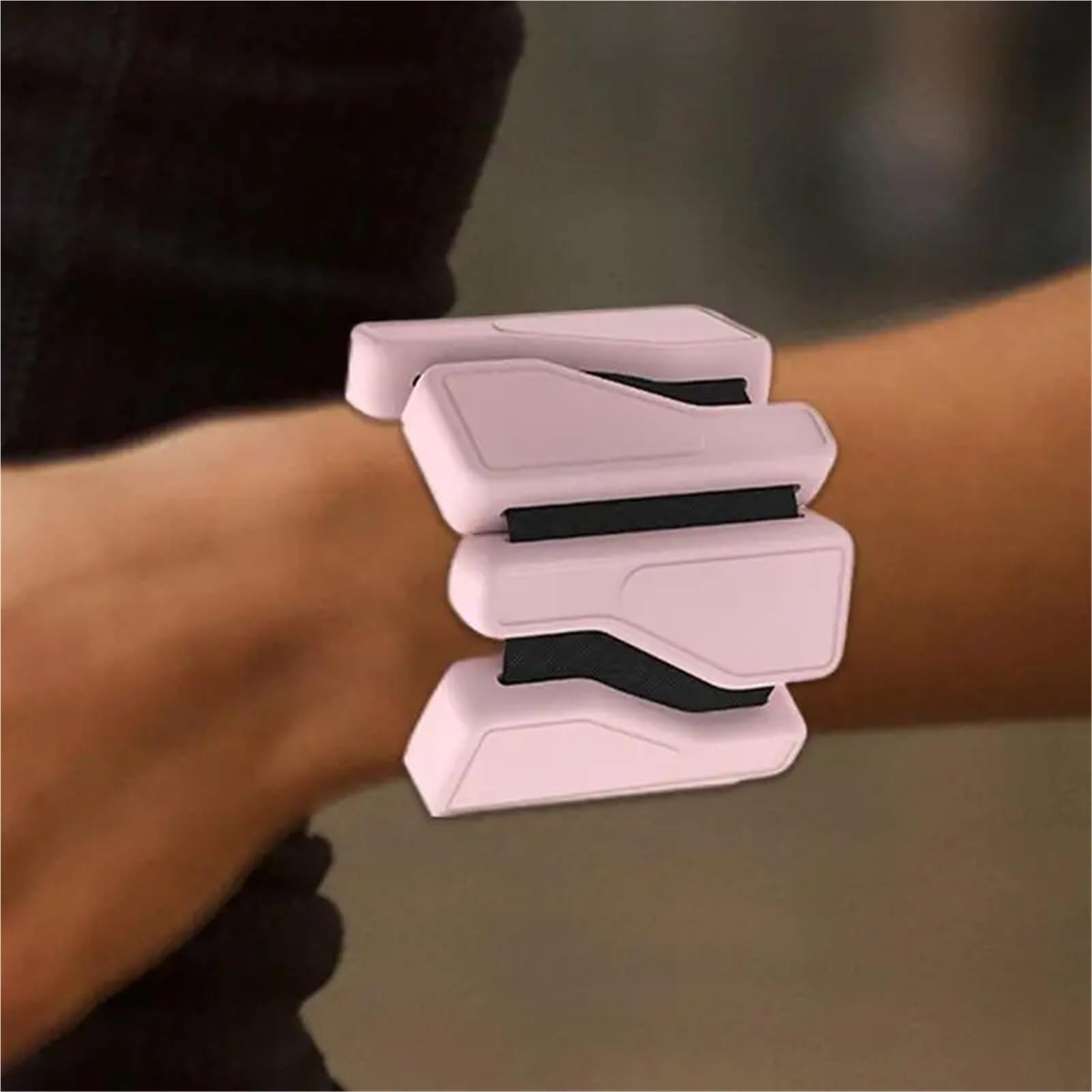 Gewichtsmanschetten Knöchelgewichte for Frauen und Männer, verstellbares Handgelenk-Gewichtsarmband for das Heim-Fitnessstudio, Silikon-Handgelenkband, Pilates-Ausrüstung