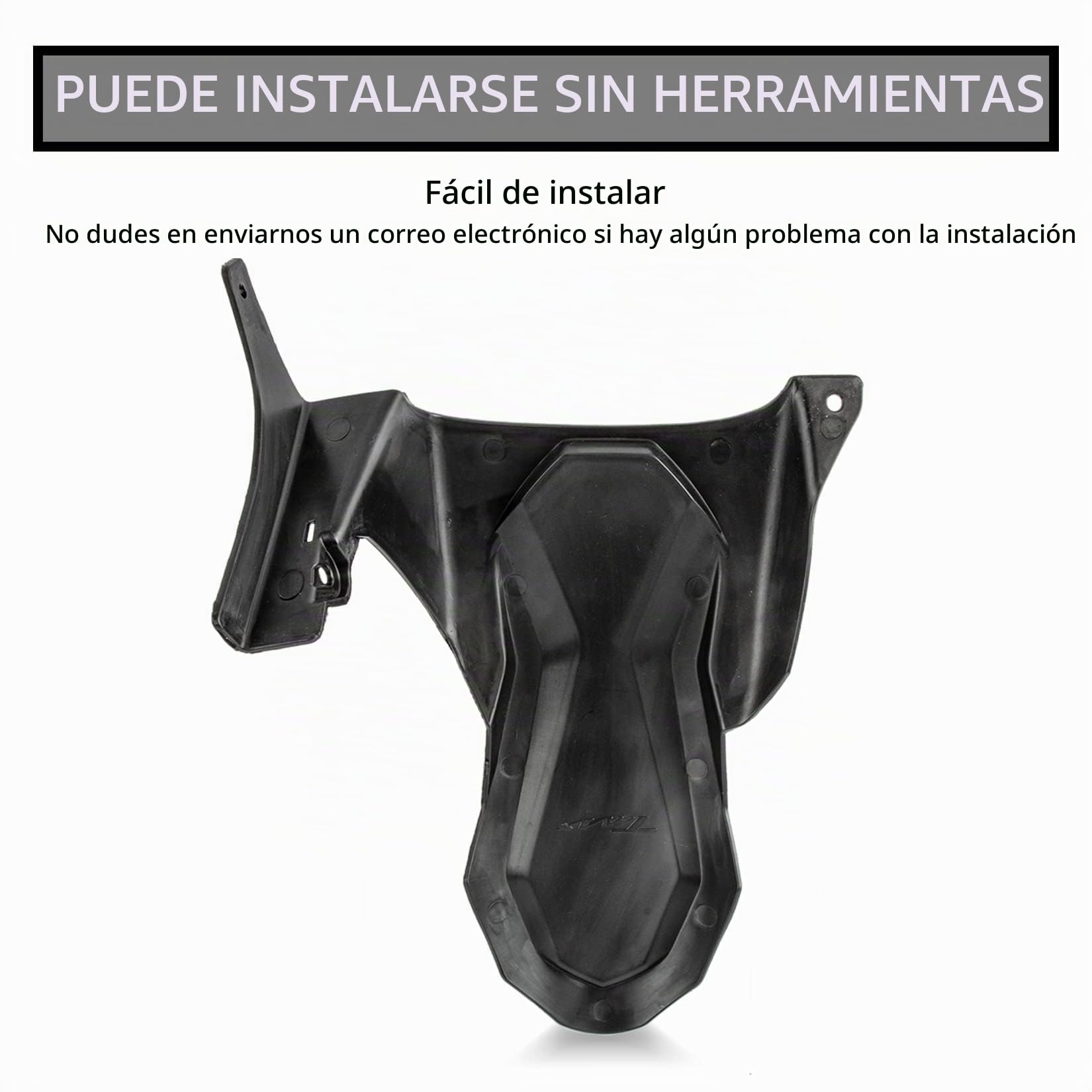 Guardabarros Trasero Guarda Salpicaduras PSLER Accesorios para Motos para Yamaha TMAX 530 2017 2018 2019 y TMAX 560 2020-2024