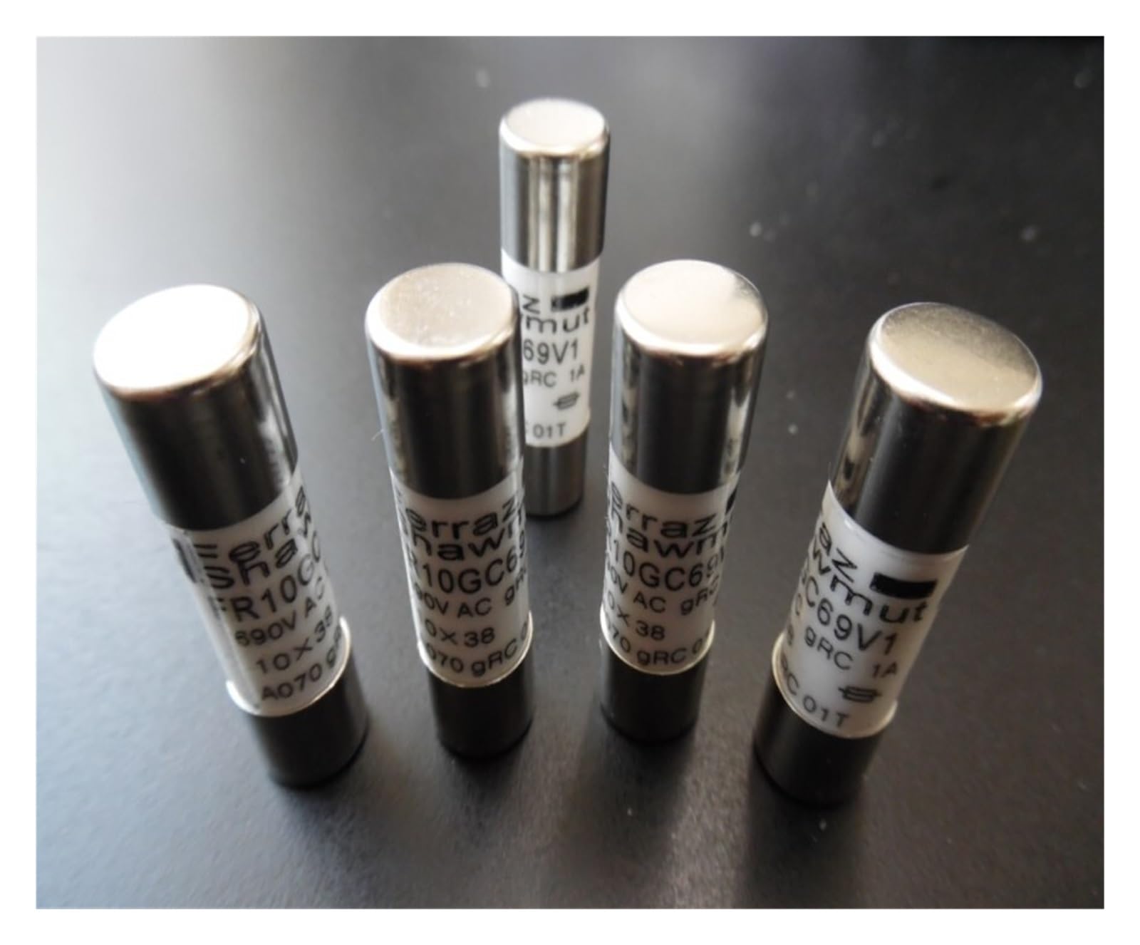 Cartouche fusible FR10GC15C6.3 pour la coupure de sécurité de circuits